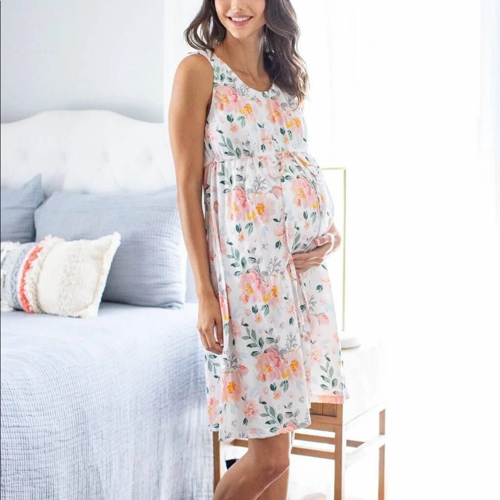 Baby BE Mine Mila 2 in 1 Maternity Nursing Nightgown